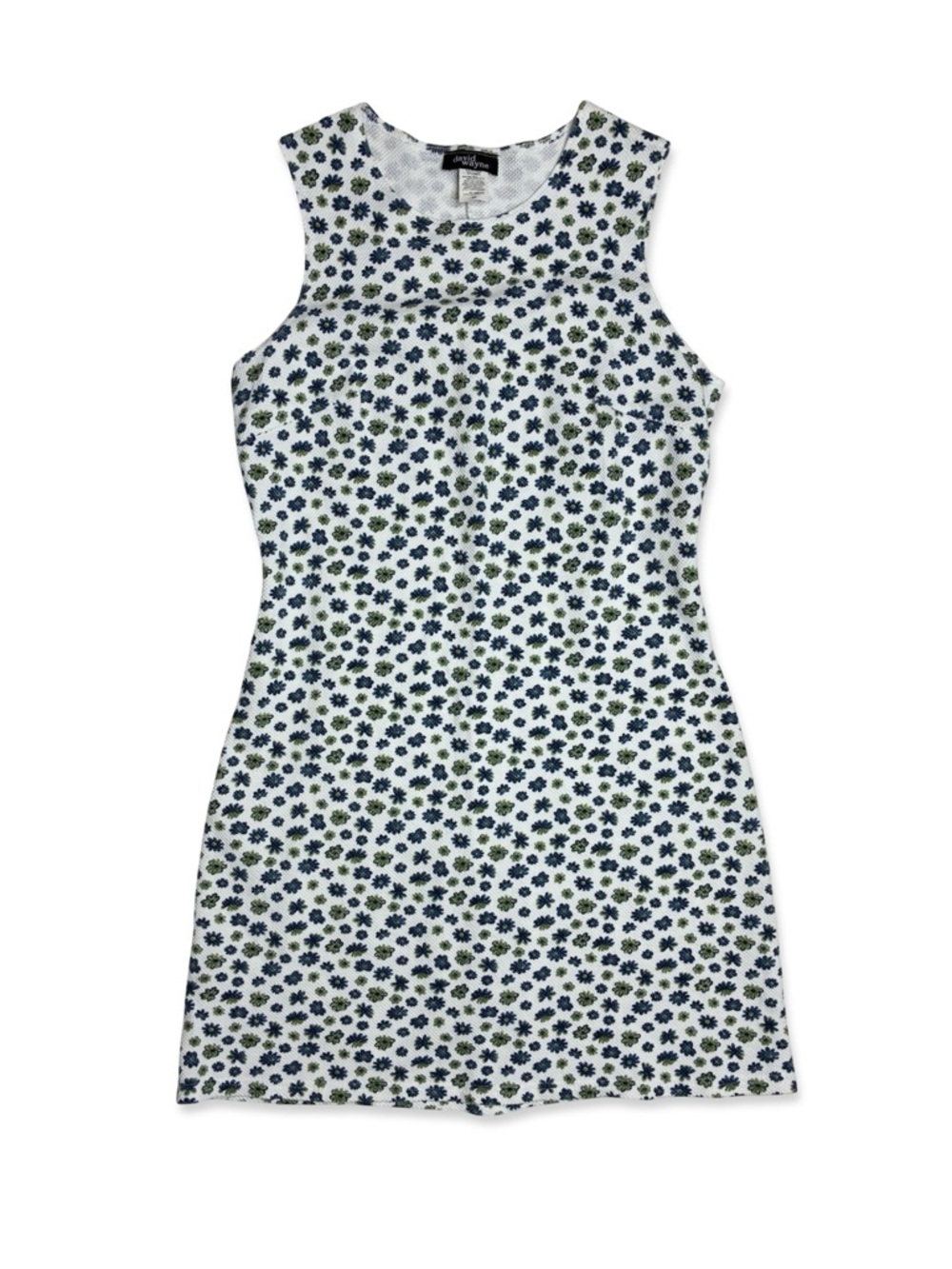David Wayne Vintage 90s Y2K Daisy Floral Sheath Dress